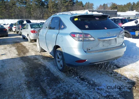 2010 Lexus Rx 350 z USA, uszkodzony, nr VIN 2T2BK1BA8AC051960